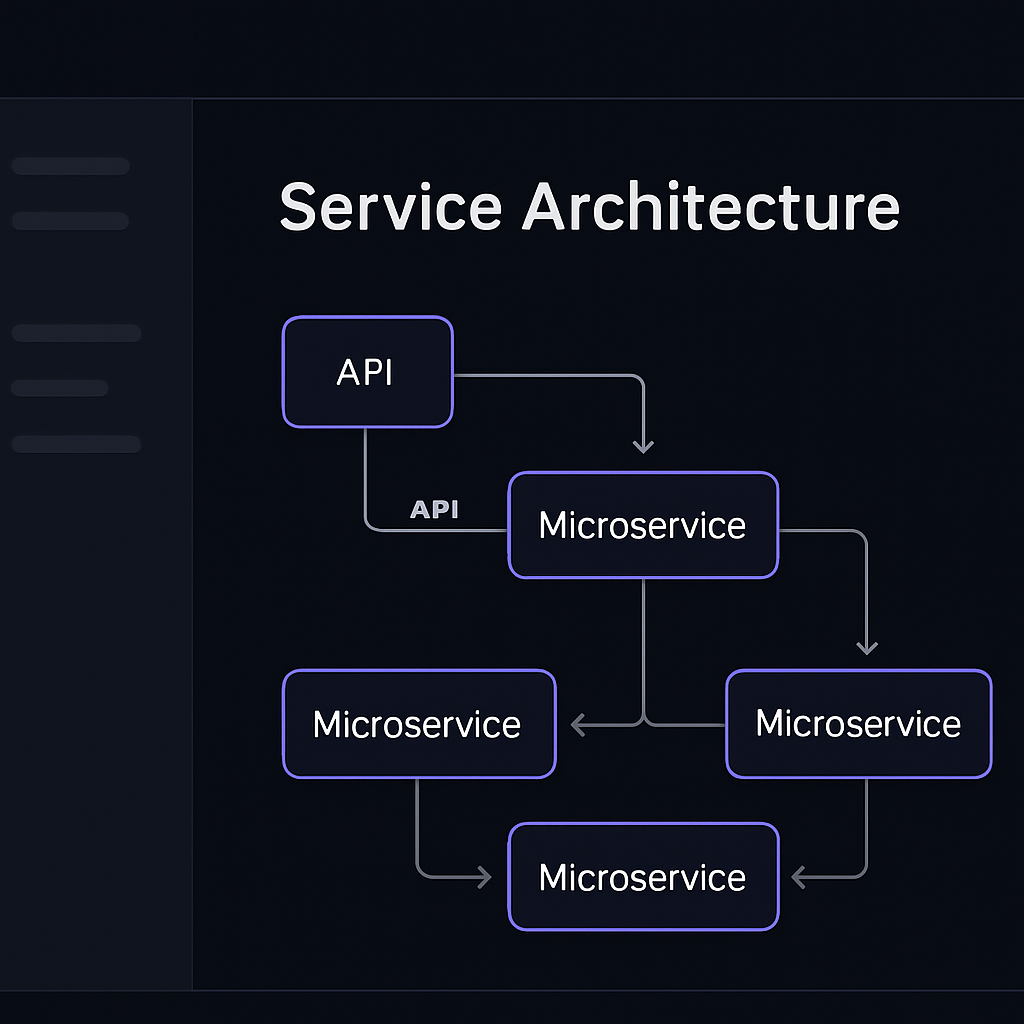 Design your backend visually